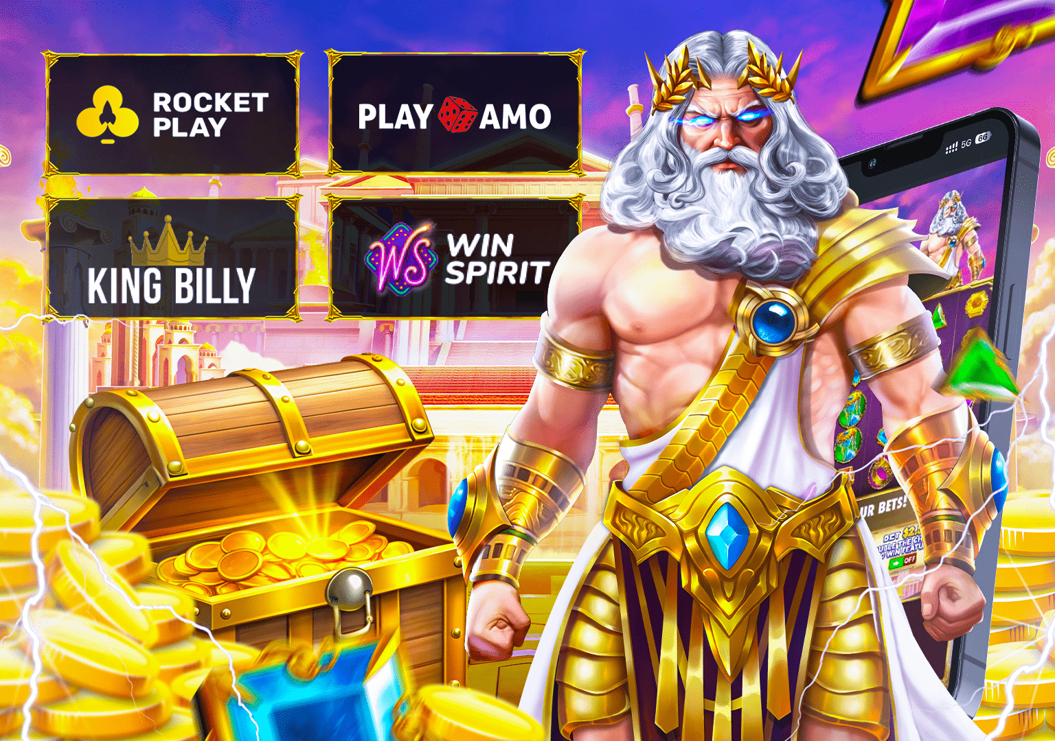 list of casinos that provide the most interesting set of bonuses for players in GatesofOlympus